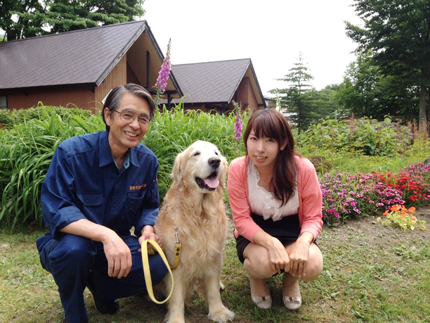 看板犬！パールと一緒に＾＾